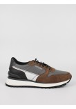 Men's Sneaker Guess Varese FM7VARLEA12 BROGY Brown