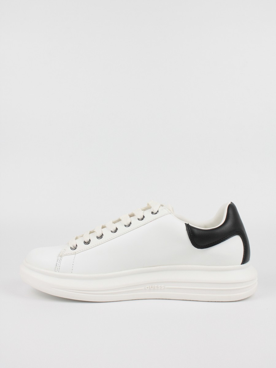 Men's Sneaker Guess Vibo FM7RNOLEA12 WHBLK White