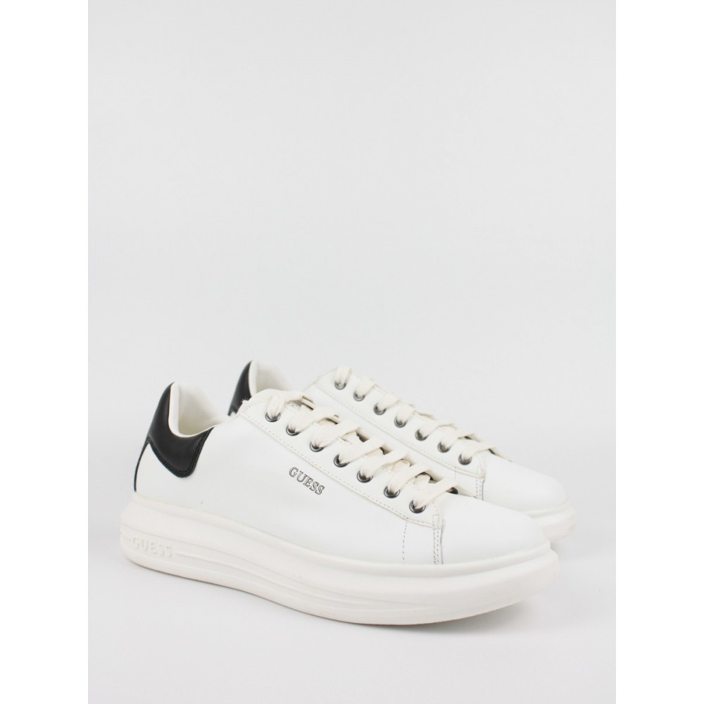 Men's Sneaker Guess Vibo FM7RNOLEA12 WHBLK White