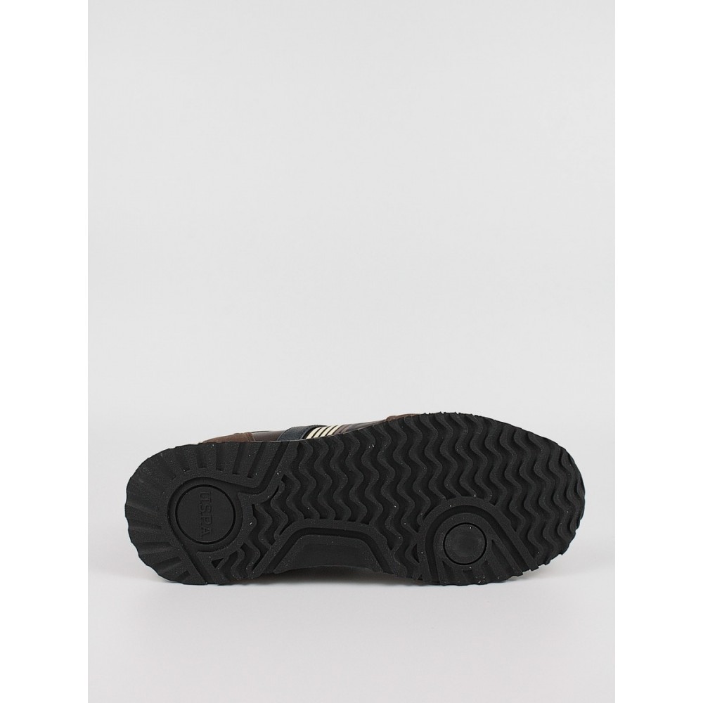 Ανδρικό Sneaker Us Polo Assn XIRIO001A-DBR Καφέ Ανδρικό Sneaker Us Polo Assn XIRIO001A-DBR Καφέ