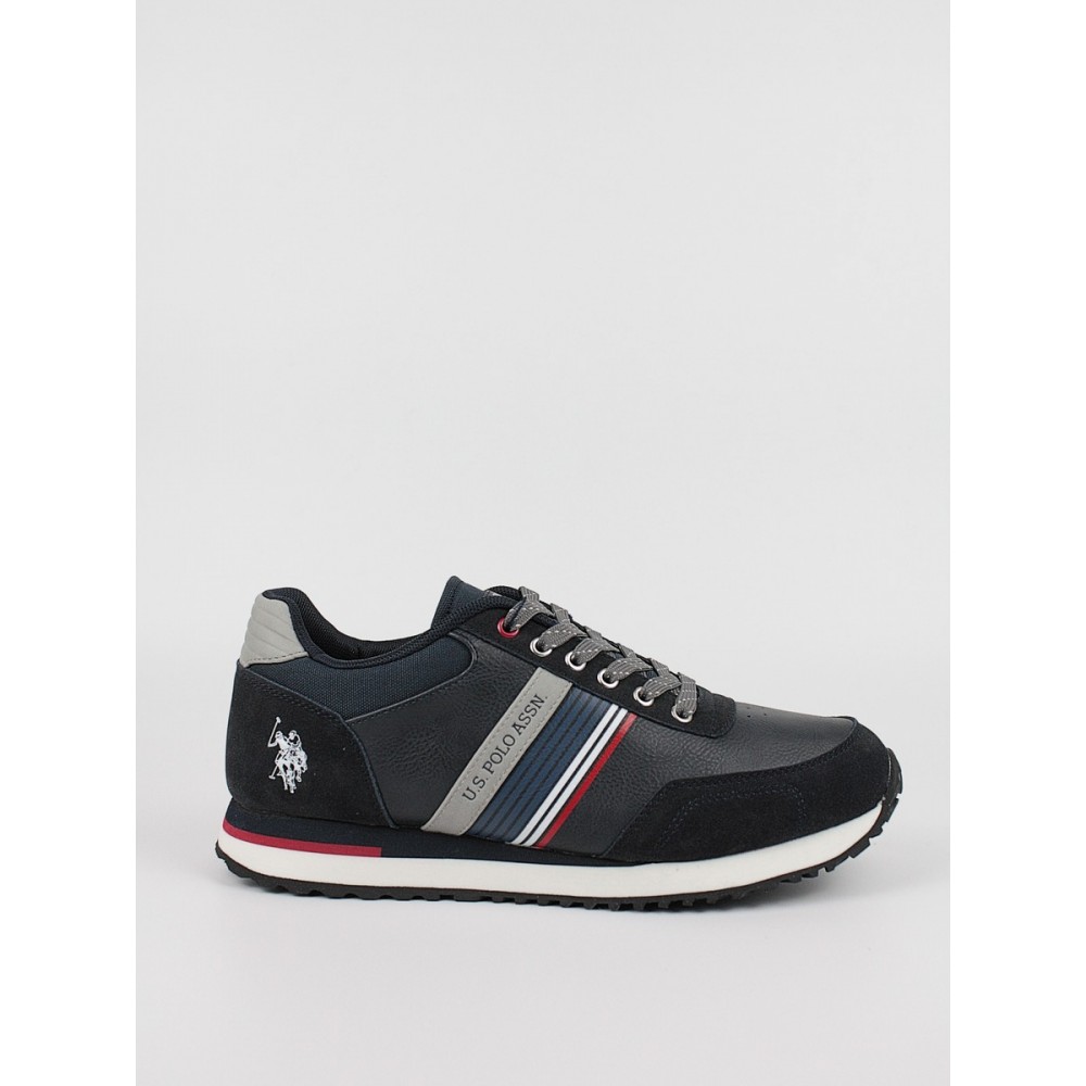 Ανδρικό Sneaker Us Polo Assn XIRIO001A-DBL Μπλέ Ανδρικό Sneaker Us Polo Assn XIRIO001A-DBL Μπλέ