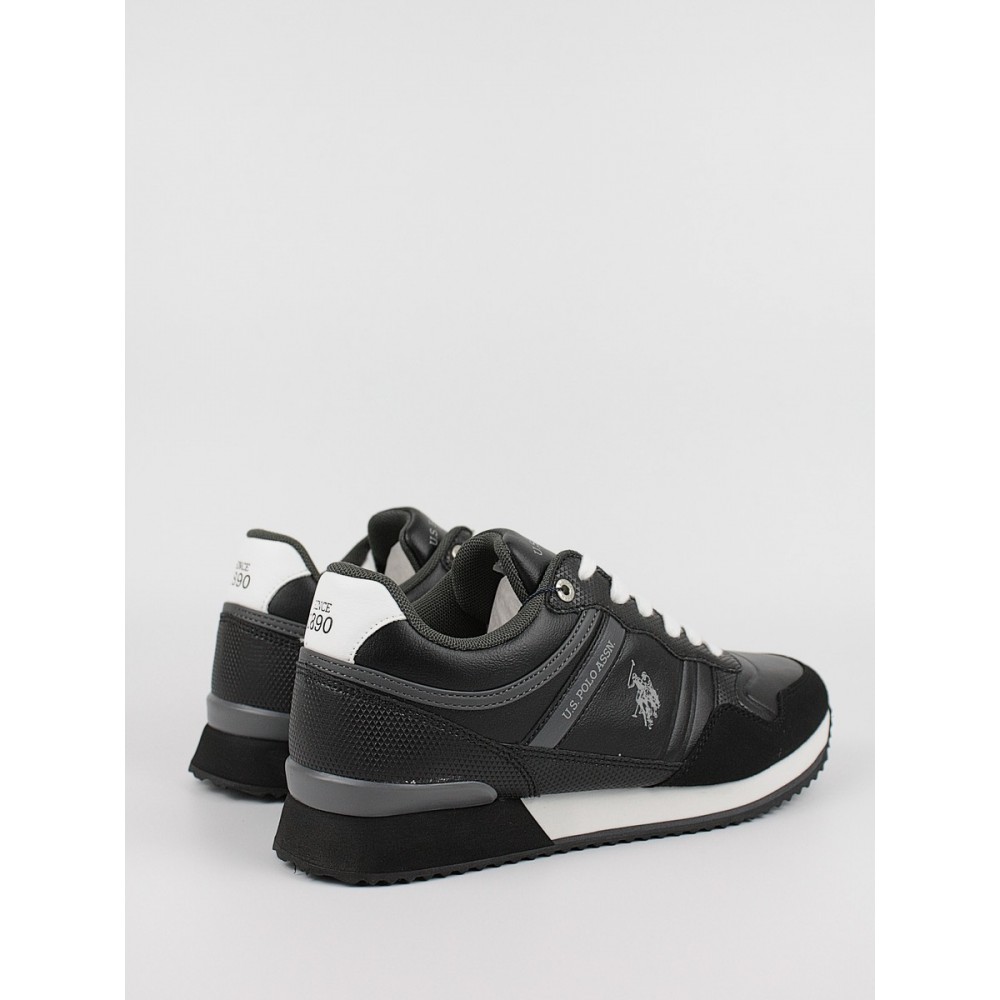 Ανδρικό Sneaker Us Polo Assn GARMY001A-BLK Μαύρο