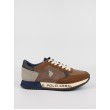 Ανδρικό Sneaker Us Polo Assn CLEEF002-DBR-DBL05 Ταμπά Ανδρικό Sneaker Us Polo Assn CLEEF002-DBR-DBL05 Ταμπά