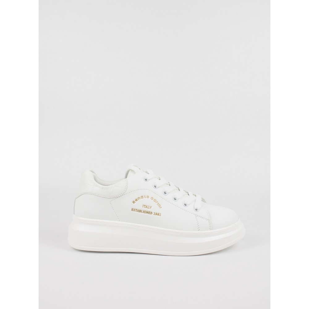 Γυναικείο Sneaker Renato Garini P119R321225P Ασπρο Γυναικείο Sneaker Renato Garini P119R321225P Ασπρο