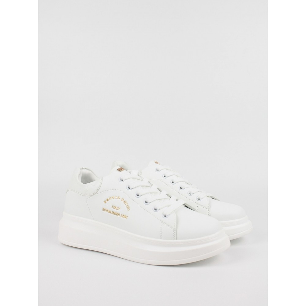 Γυναικείο Sneaker Renato Garini P119R321225P Ασπρο Γυναικείο Sneaker Renato Garini P119R321225P Ασπρο
