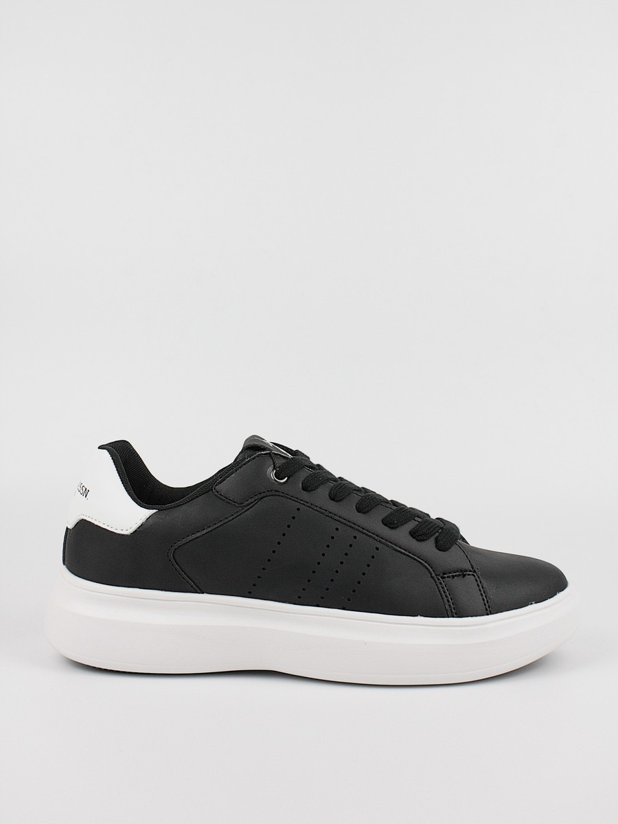 Ανδρικό Sneaker Us Polo Assn JEWEL007A-BLK Μαύρο