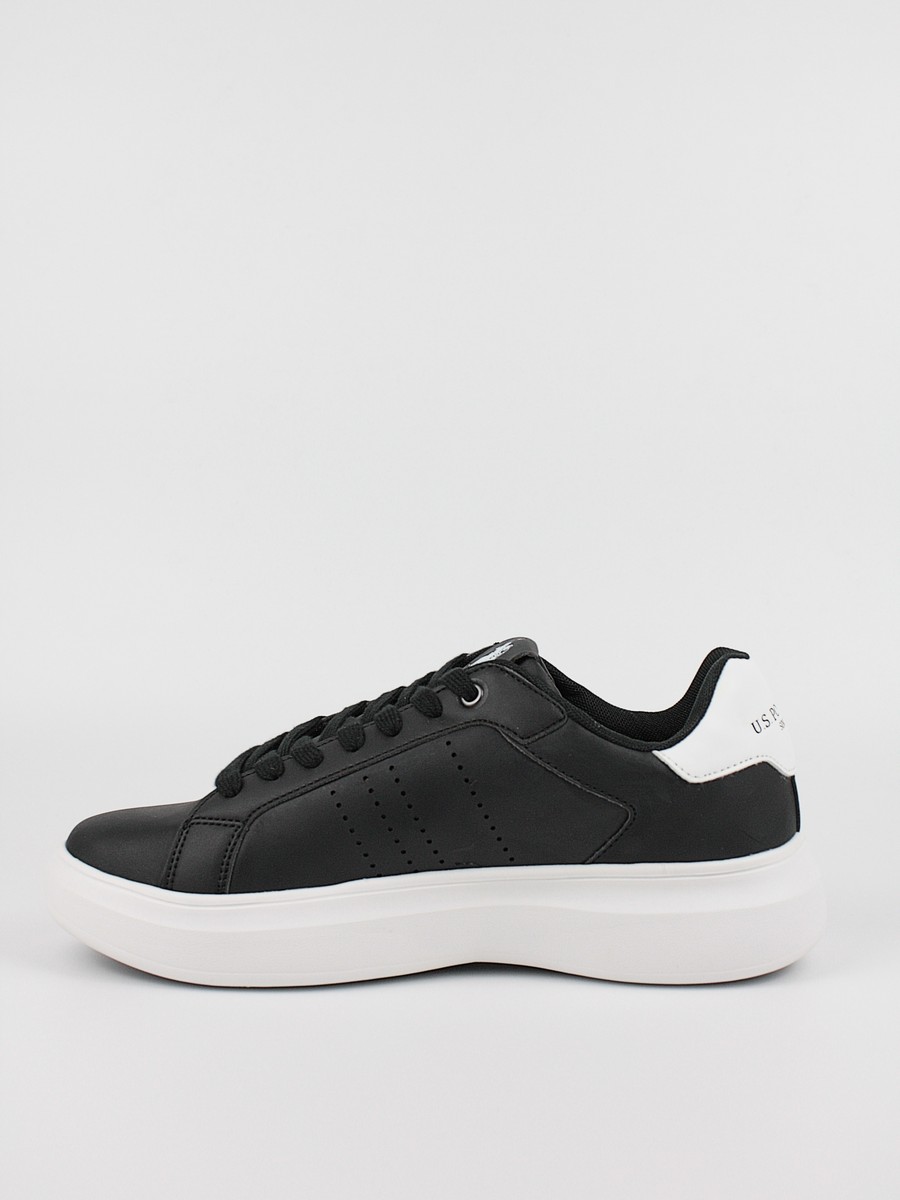 Ανδρικό Sneaker Us Polo Assn JEWEL007A-BLK Μαύρο