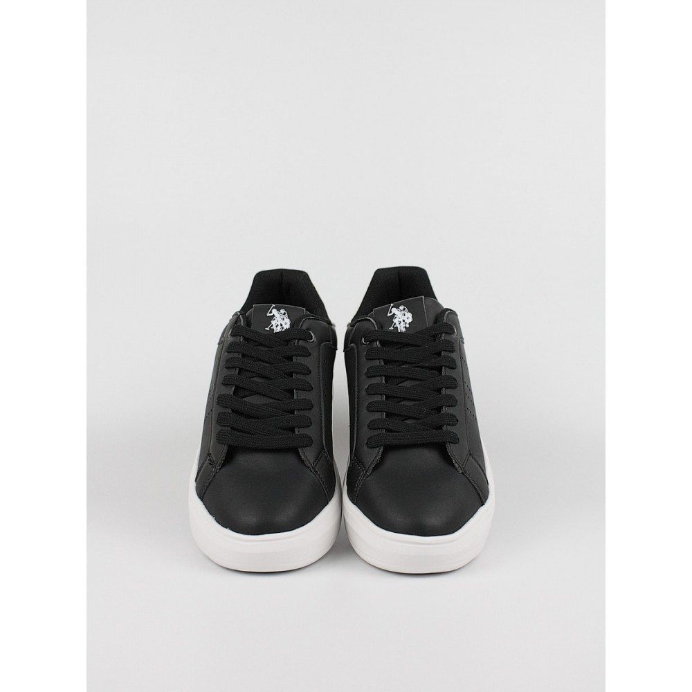 Ανδρικό Sneaker Us Polo Assn JEWEL007A-BLK Μαύρο Ανδρικό Sneaker Us Polo Assn JEWEL007A-BLK Μαύρο