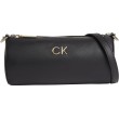 Γυναικείο Τσαντάκι Χιαστή Calvin klein Re-Lock Cylinder Crossbody K60K610286-BAX Μαύρo