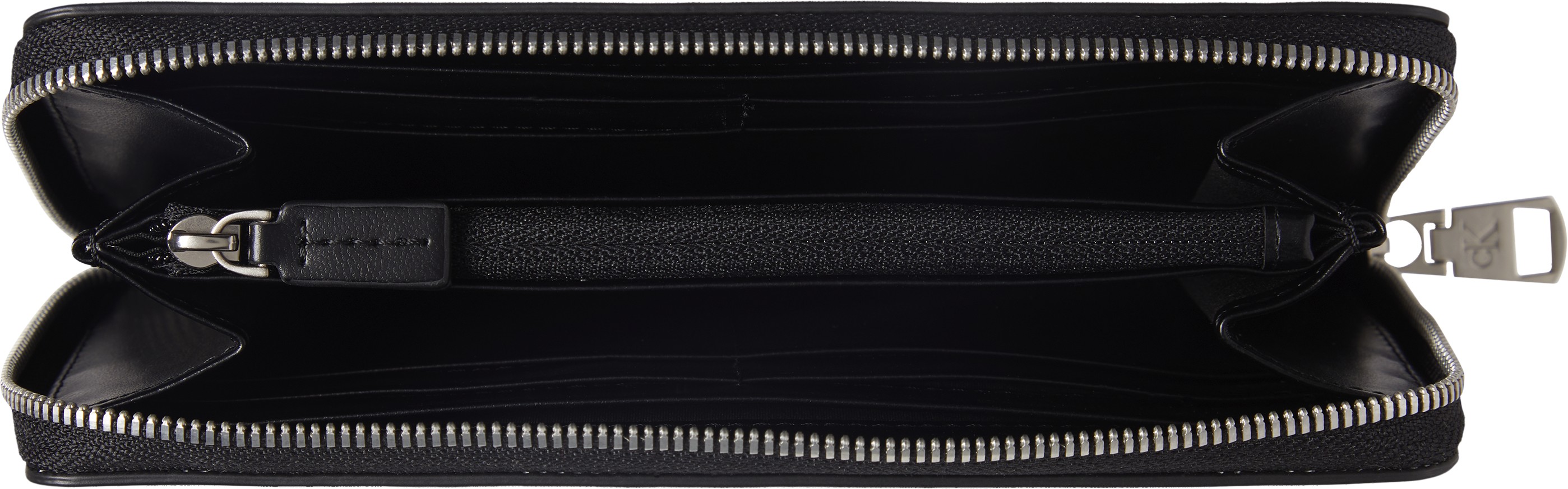 Γυναικείο Πορτοφόλι Calvin Klein Sculpted Zip Around Mono K60K610093-BDS Μαύρο