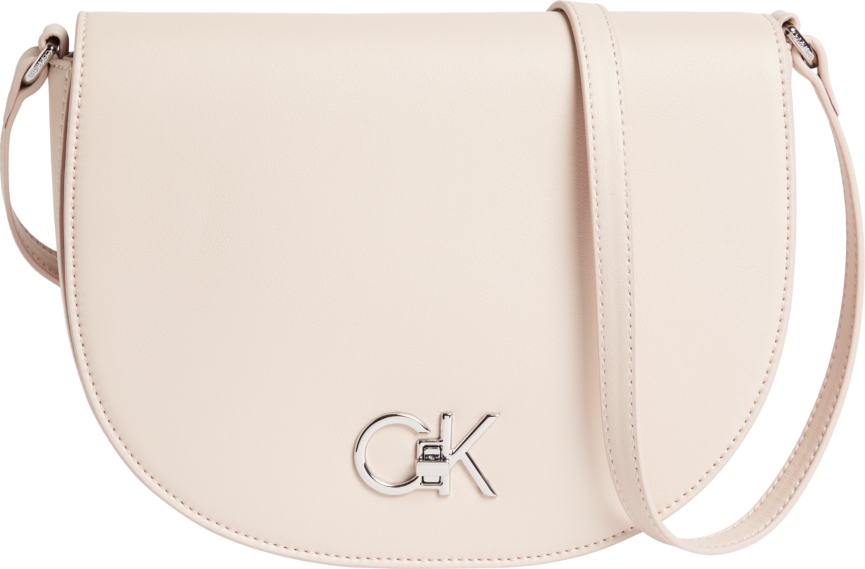 Γυναικείο Τσαντάκι Χιαστή Calvin klein Re-Lock Saddle Bag K60K609871-TER Ροζ