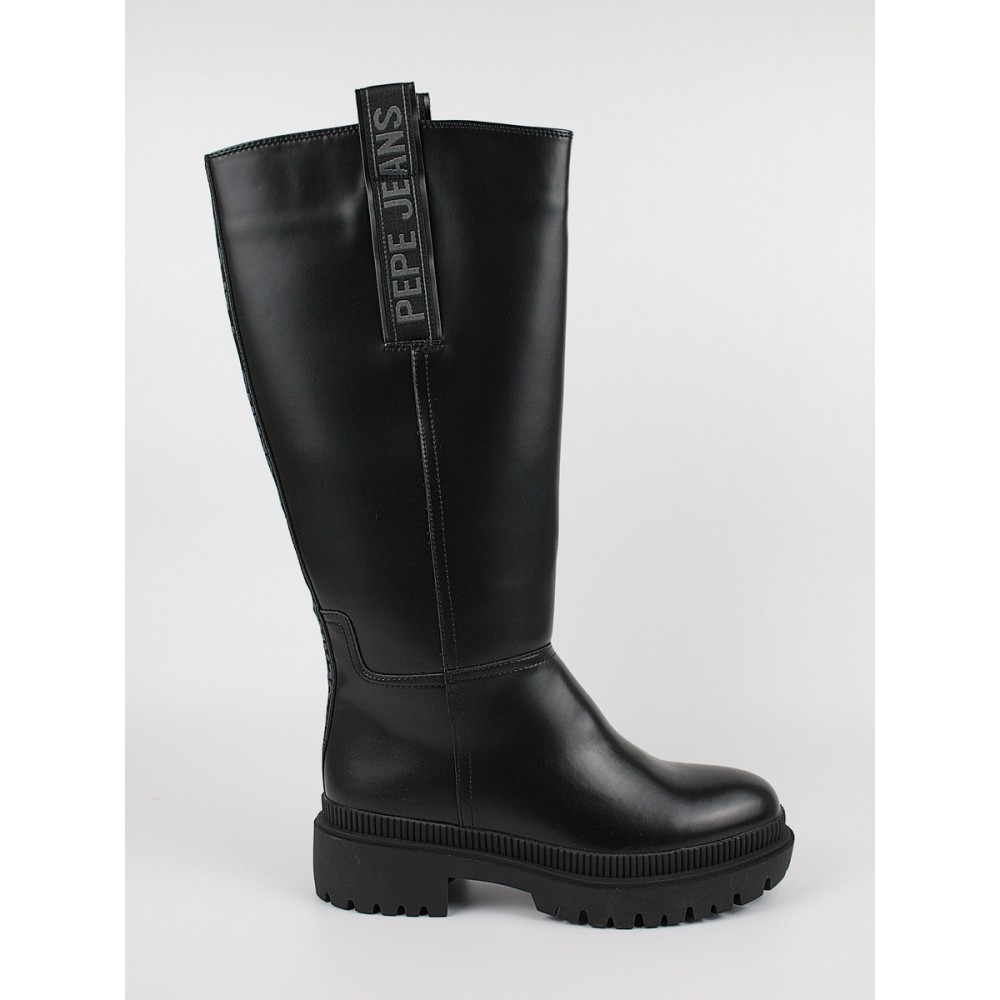 Γυναικεία Μπότα Pepe Jeans London Bettle Handler PLS50461-999 Μαύρο Γυναικεία Μπότα Pepe Jeans London Bettle Handler PLS50461-999 Μαύρο