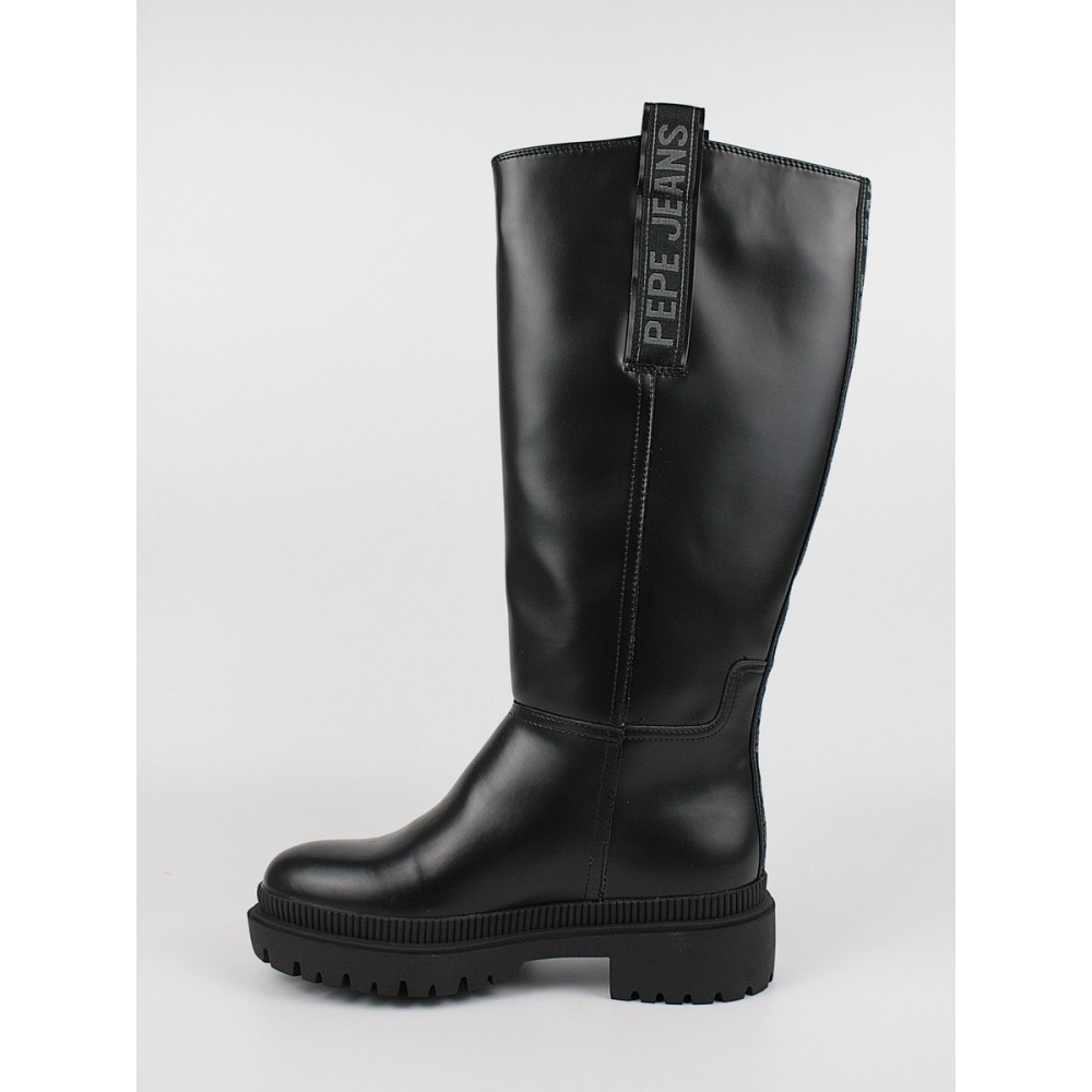 Γυναικεία Μπότα Pepe Jeans London Bettle Handler PLS50461-999 Μαύρο Γυναικεία Μπότα Pepe Jeans London Bettle Handler PLS50461-999 Μαύρο