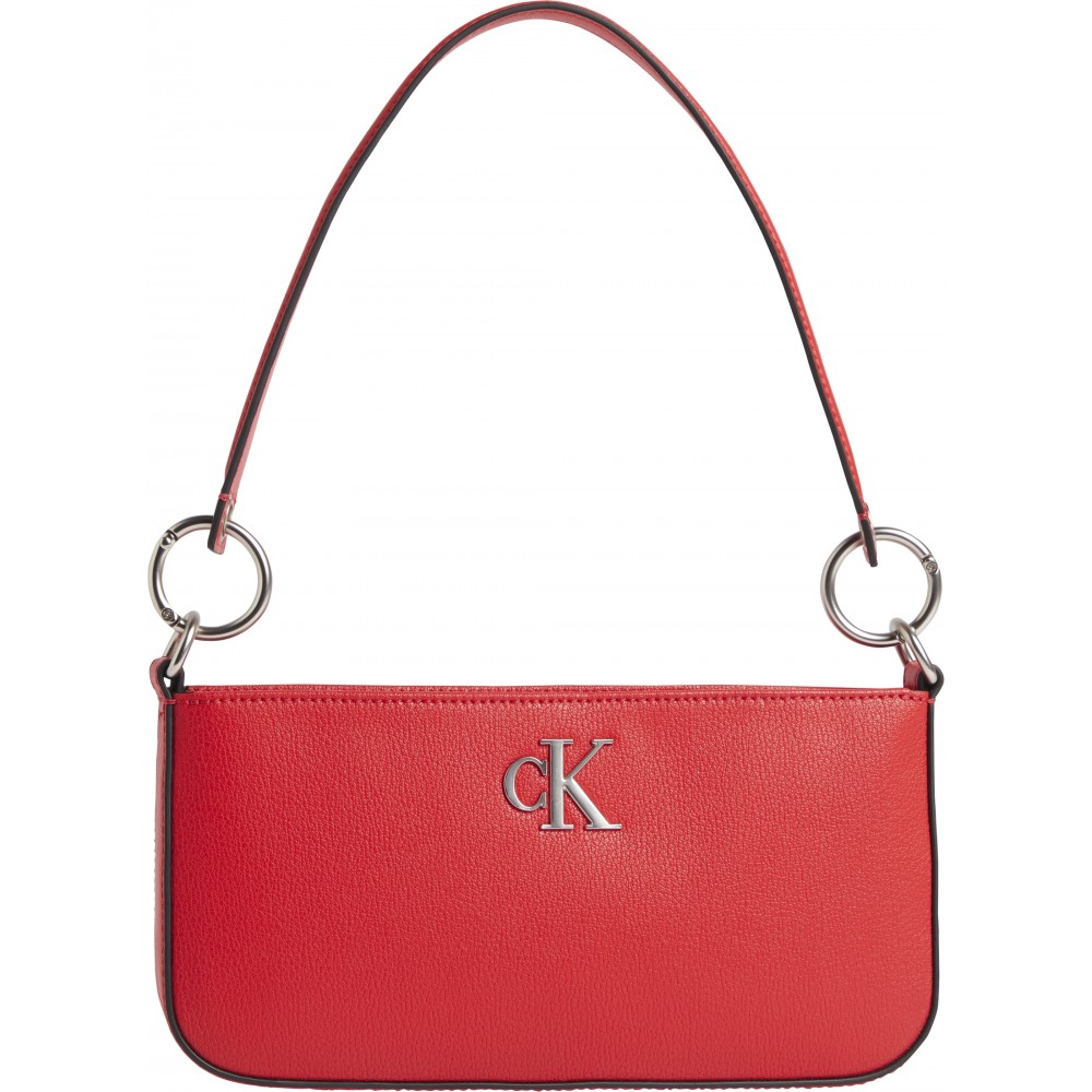 Women\'s Crossbody Calvin klein Minimal Monogram Shoulder Bags25 K60K610084-XL6 Red
