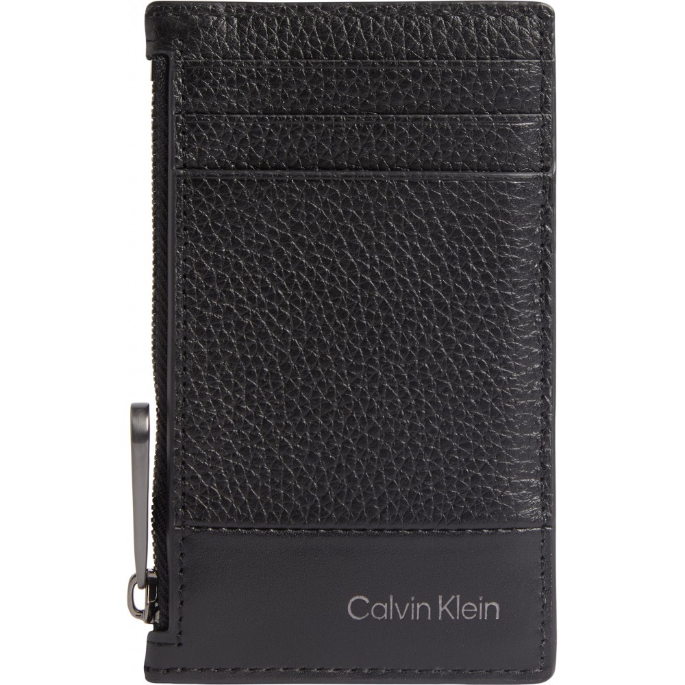 Πορτοφόλι Calvin Klein Subtle Mix Ns Cardholder 6cc K50K509609-BAX Μαύρο