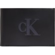 Ανδρικό Πορτοφόλι Calvin Klein Monogram Soft Bifold W/Coin XL K50K509869-BDS Μαύρο