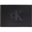 Men Wallet Calvin Klein Monogram Soft Bifold W/Coin XL K50K509869-BDS Black