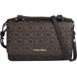 Γυναικείο Τσαντάκι Χιαστή Calvin klein Ck Must Mini Bag W/FLAP Mono K60K610288-0HD Καφέ