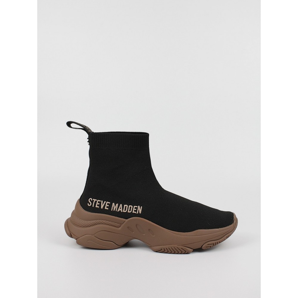 Womens Sneaker Boot Steve Madden Master SM11001442-04004-053 Black/Brown