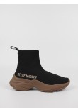 Womens Sneaker Boot Steve Madden Master SM11001442-04004-053 Black/Brown