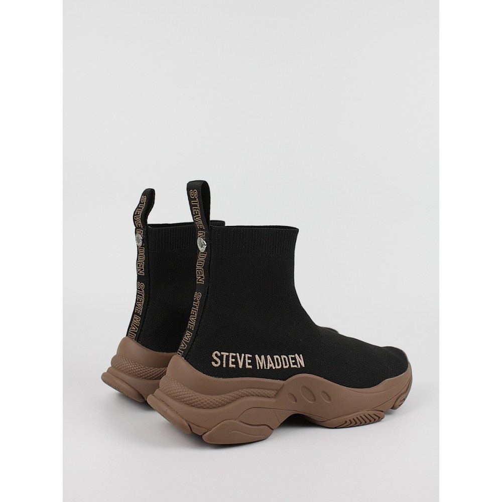 Γυναικείο Μποτάκι Sneaker Steve Madden Master SM11001442-04004-053 Μαύρο