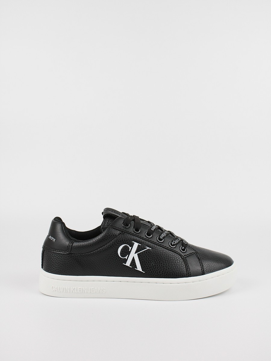 Γυναικεία Sneaker Calvin KLein Classic Cupsole Lace Up YW0YW00829-0GS Μαύρο