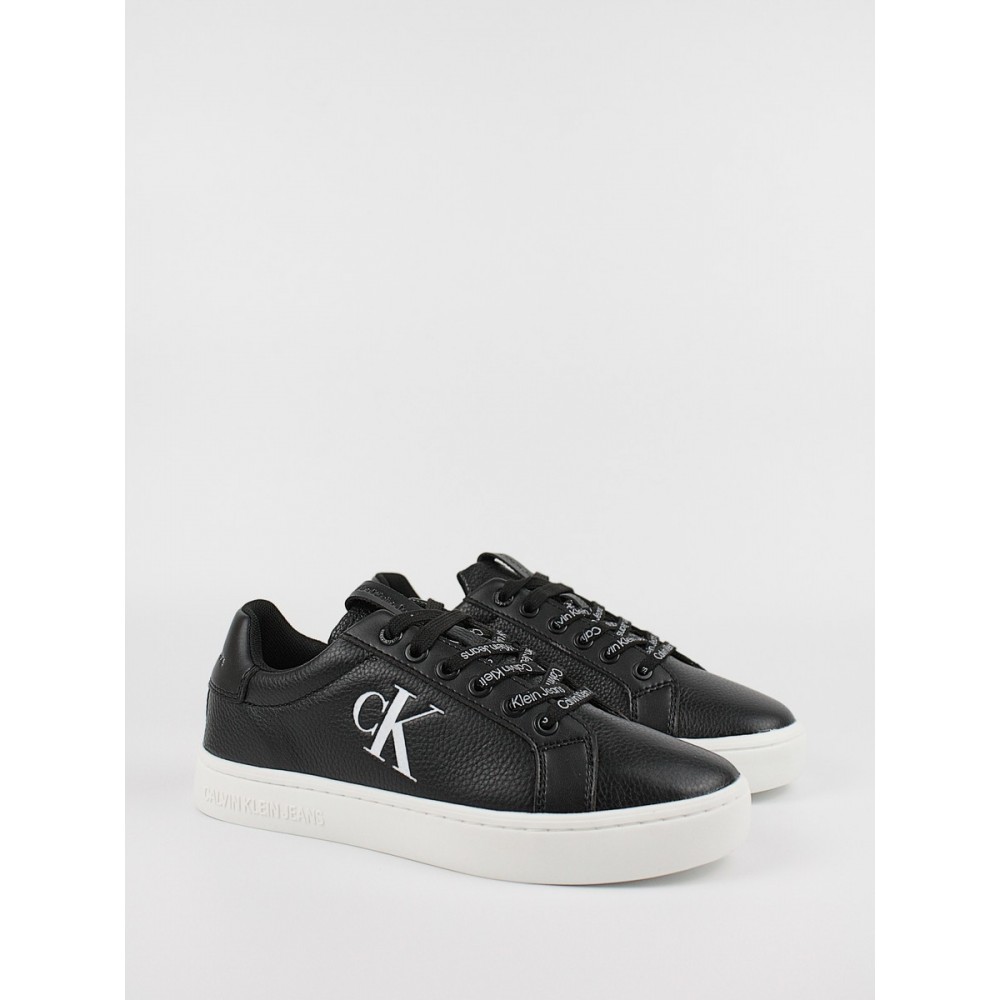 Women's Sneakers Calvin KLein Classic Cupsole Lace Up YW0YW00829-0GS Black