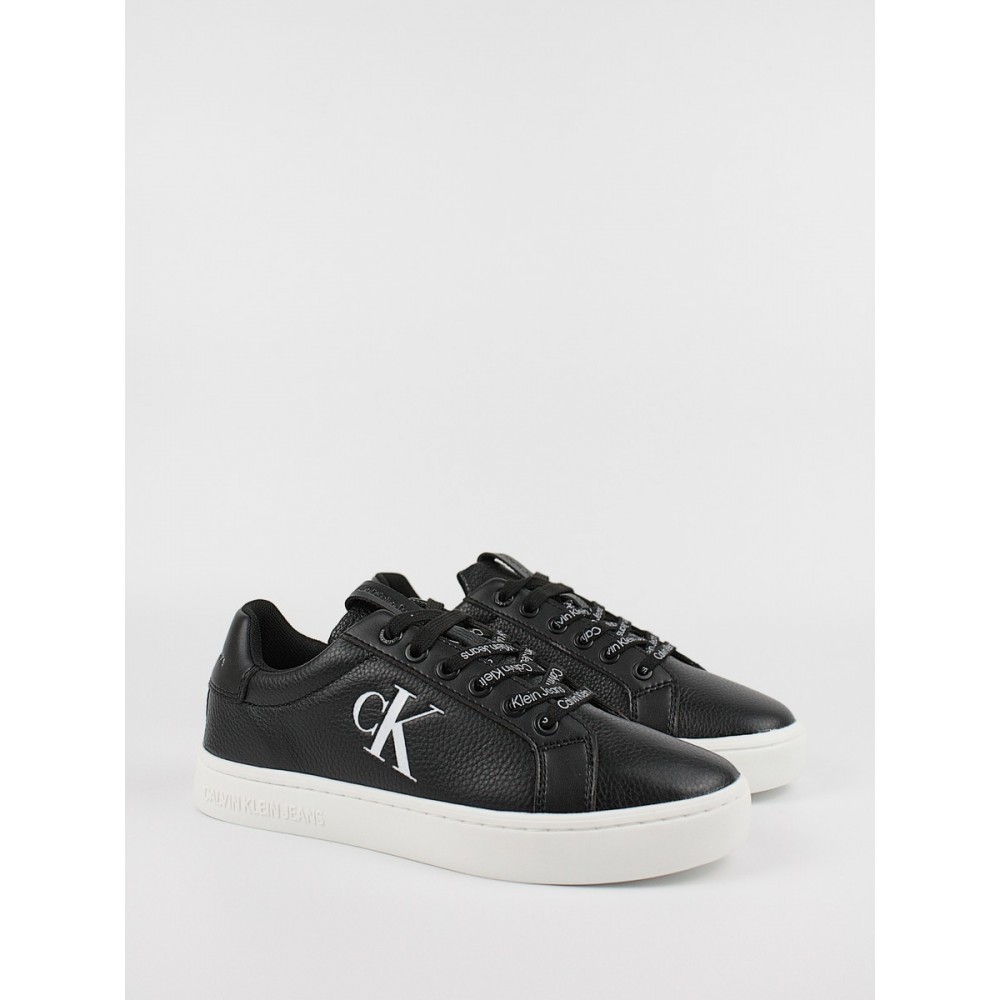 Γυναικεία Sneaker Calvin KLein Classic Cupsole Lace Up YW0YW00829-0GS Μαύρο