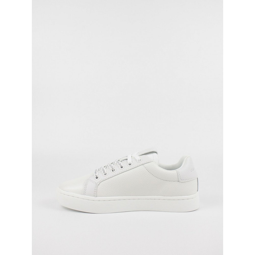 Γυναικεία Sneaker Calvin KLein Classic Cupsole Lace Up YW0YW00829-0Κ8 Ασπρο