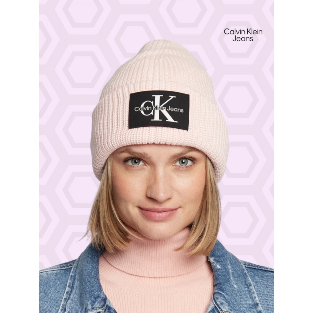 Women's Cap Calvin klein Beanie Wl K60K607383-TKY Pink