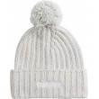 Women\'s Cap Calvin klein Oversized Knit Beanie W/ Pompom K60K608535-PAA Grey