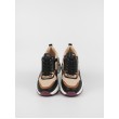 Γυναικείο Sneaker Renato Garini P119R176328T Μαύρο-Μπεζ Γυναικείο Sneaker Renato Garini P119R176328T Μαύρο-Μπεζ