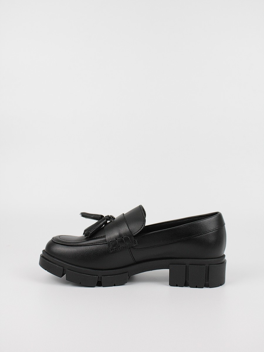 Women Moc Clarks Teala Loafer 26168999 Black