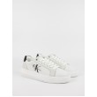 Women's Sneakers Calvin KLein Chunky Cupsole Laceup Mon Lth Wn YW0YW00823-0LC White