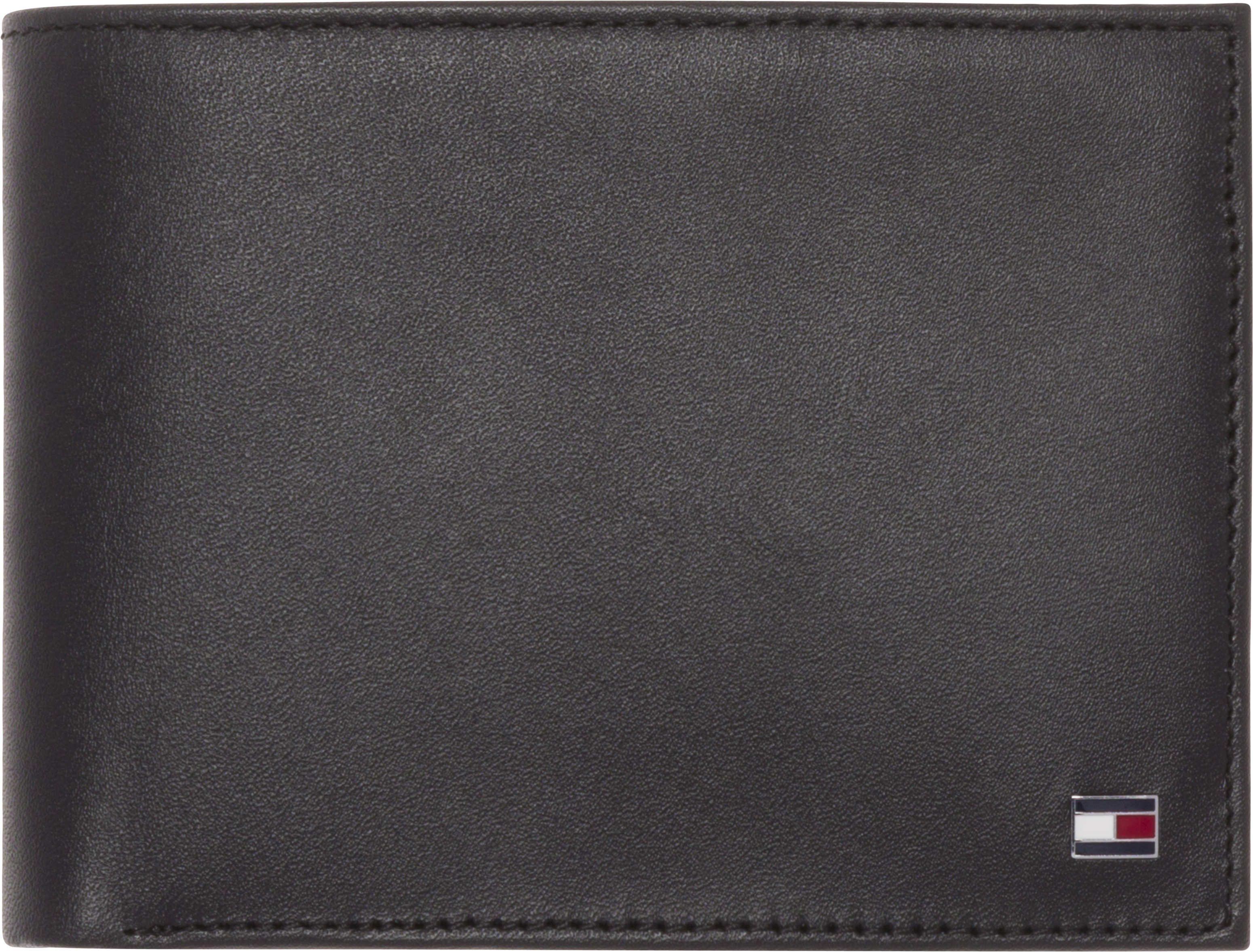 Men Wallet Tommy Hilfiger Eton Cc And Coin Pocket AM0AM00651-002 Black