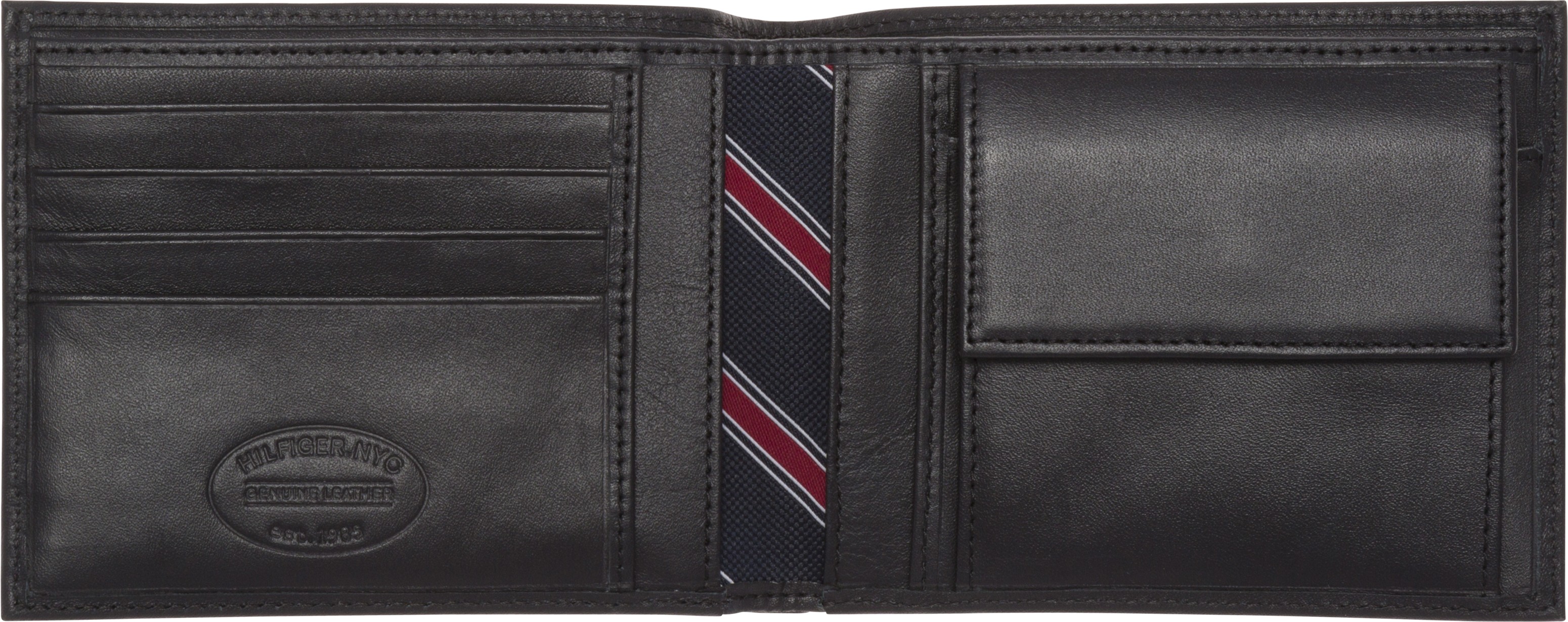 Men Wallet Tommy Hilfiger Eton Cc And Coin Pocket AM0AM00651-002 Black