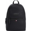 Ανδρικό Σακίδιο Πλάτης Tommy Hilfiger Essential Pu Backpack AM0AM09503-BDS  Μαύρο