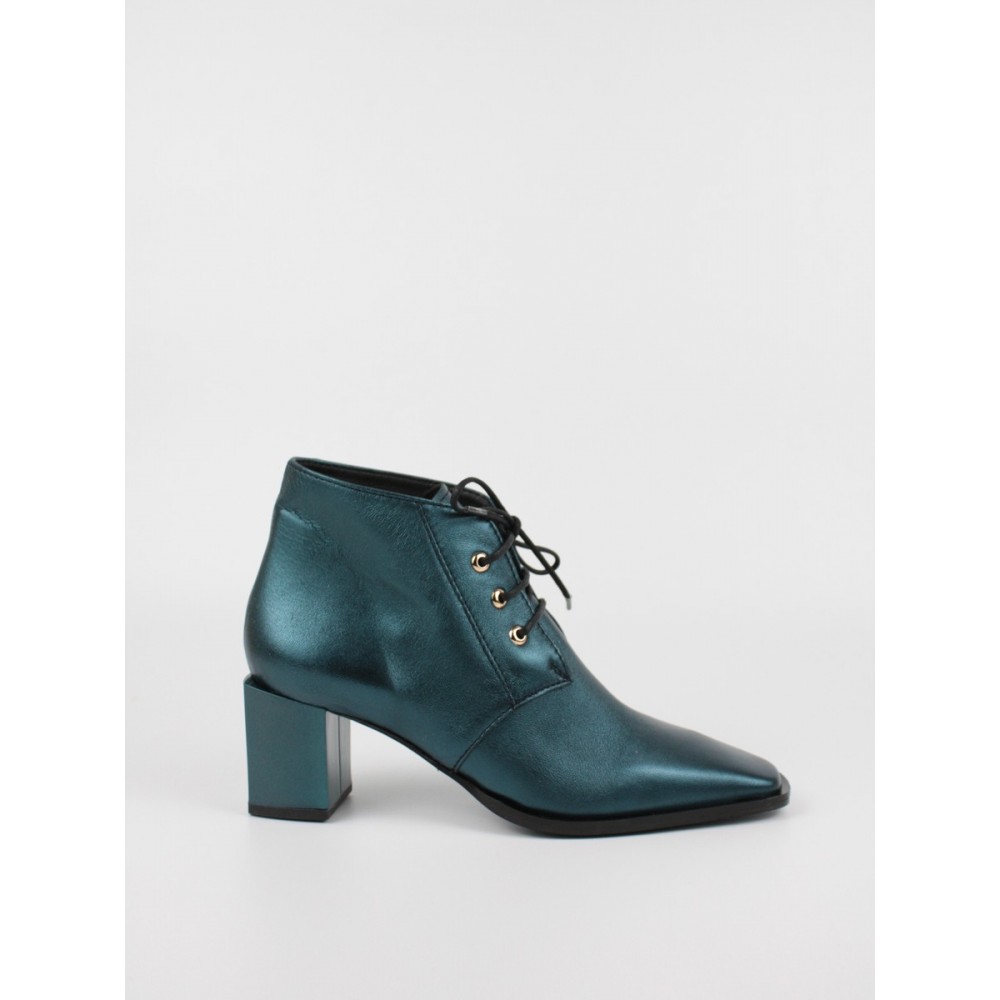 Women Bootie Wall Street 156-22801-99 Blue metal