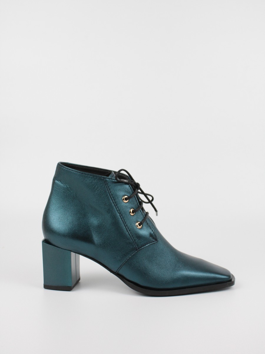 Women Bootie Wall Street 156-22801-99 Blue metal