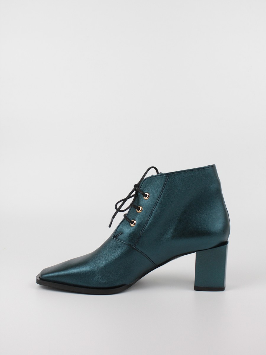 Women Bootie Wall Street 156-22801-99 Blue metal