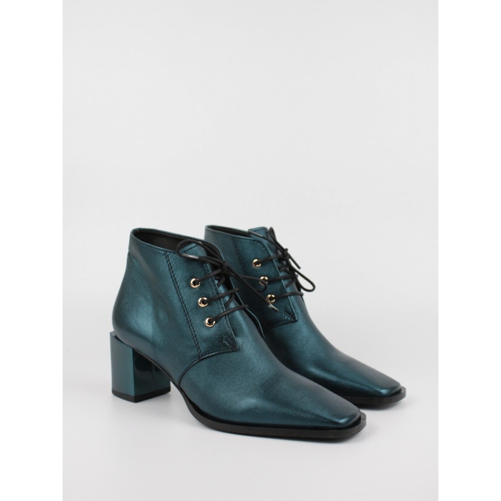 Women Bootie Wall Street 156-22801-99 Blue metal