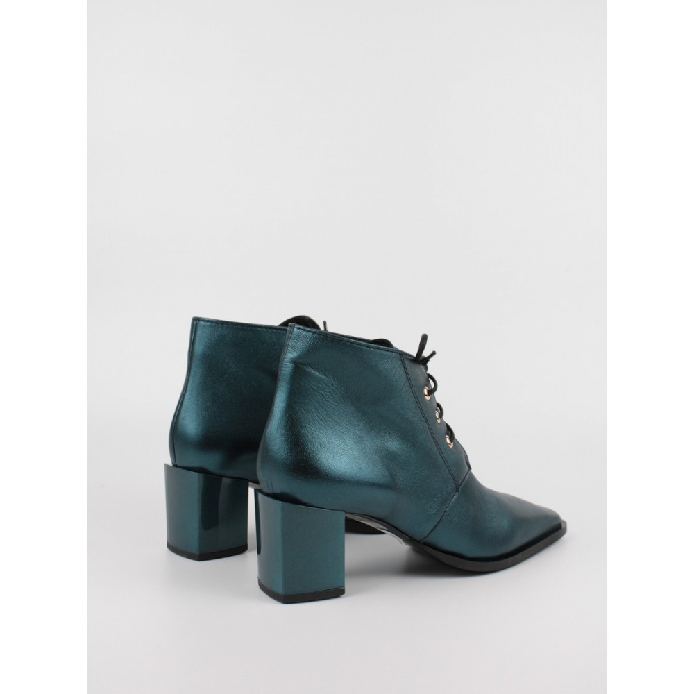 Women Bootie Wall Street 156-22801-99 Blue metal