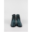 Women Bootie Wall Street 156-22801-99 Blue metal