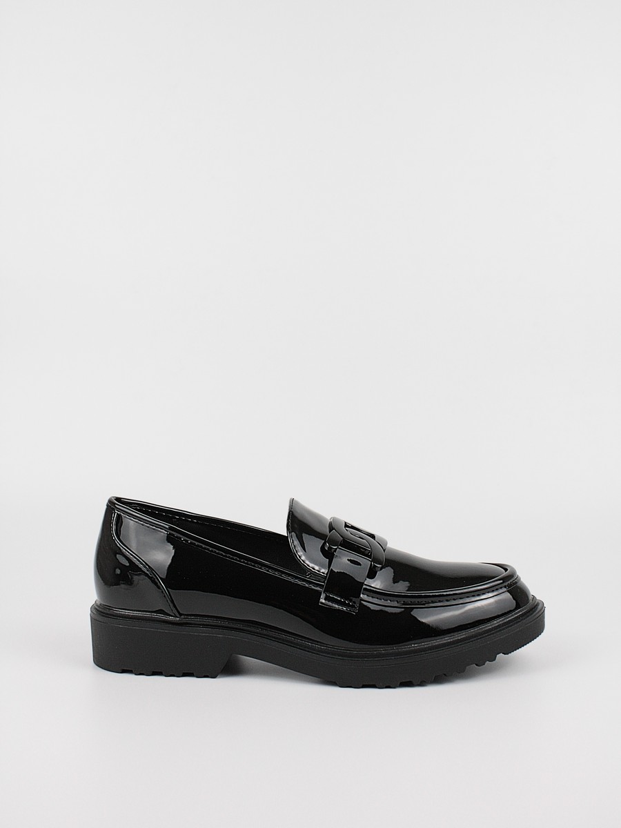 Women Moc ΕΧΕ P185L0252007 Black