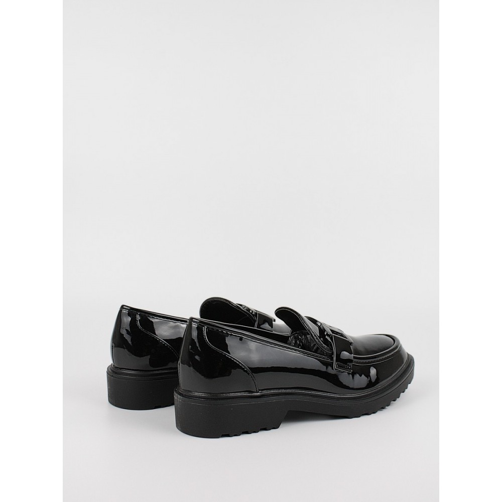 Women Moc ΕΧΕ P185L0252007 Black