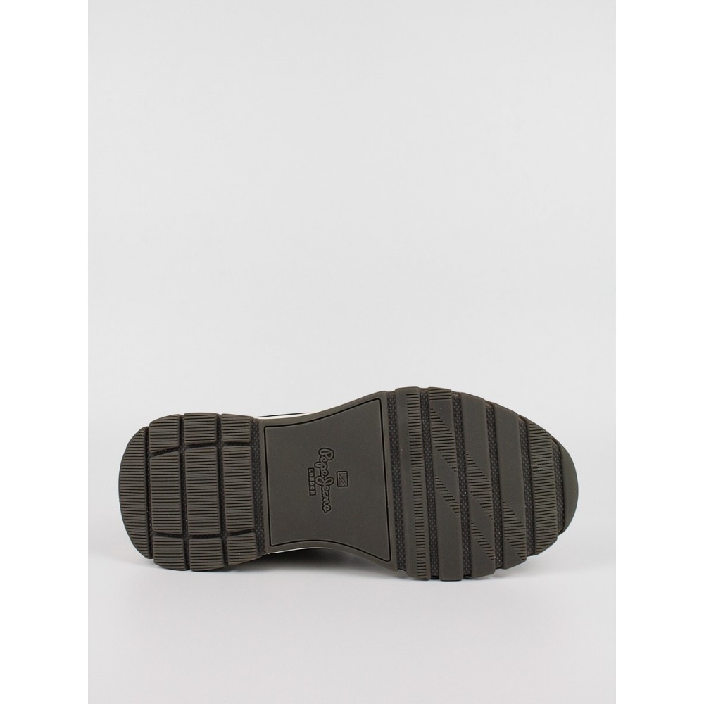 Ανδρικό Sneaker Pepe Jeans London Banksy Urban PMS30866-765 Μαύρο-Χακί Ανδρικό Sneaker Pepe Jeans London Banksy Urban PMS30866-765 Μαύρο-Χακί