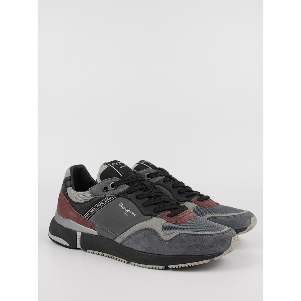 Ανδρικό Sneaker Pepe Jeans London London Pro Urban PMS30863-982 Γκρι