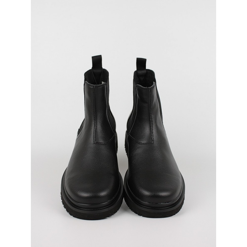 Ανδρικά Chelsea Μποτάκια Calvin KLein Lug Mid Chelsea Boot 2 YM0YM00544-BDS Μαύρο