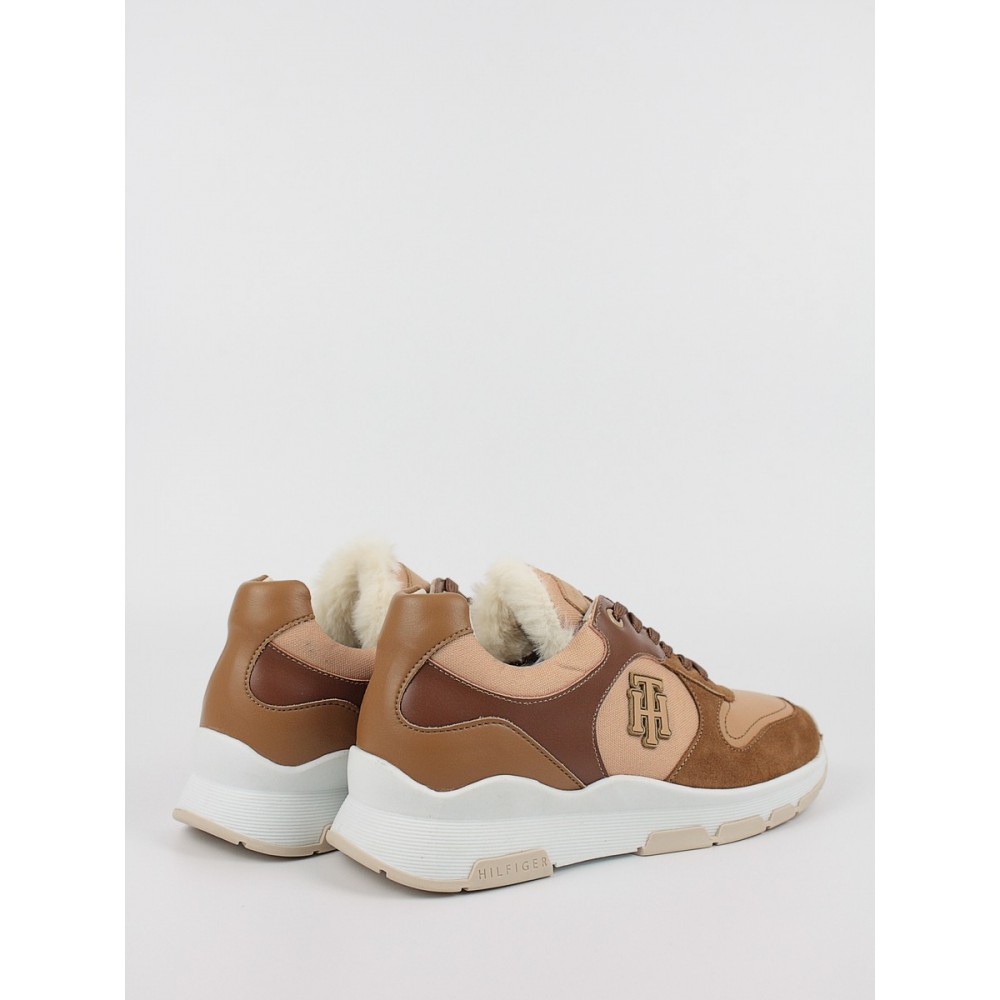 Γυναικεία Sneaker Tommy Hilfiger Th Warmlined Runner Sneaker FW0FW06783-ABU Ταμπά Γυναικεία Sneaker Tommy Hilfiger Th Warmlined Runner Sneaker FW0FW06783-ABU Ταμπά