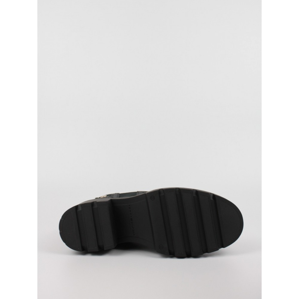 Women's Tommy Hilfiger Heeled Chelsea Boot Bio FW0FW06677-BDS Black